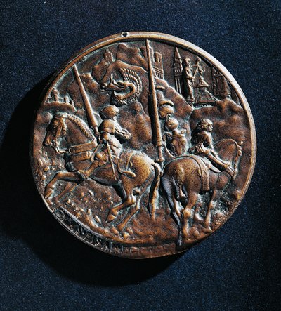 Medal of Filippo Maria Visconti (1392-1447) by Antonio Pisanello