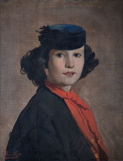 Portrait of Nerina Badioli by Antonio Puccinelli