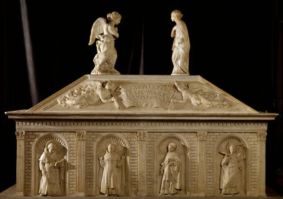 Funeral monument of Blessed Marcolino Amanni by Antonio Rossellino