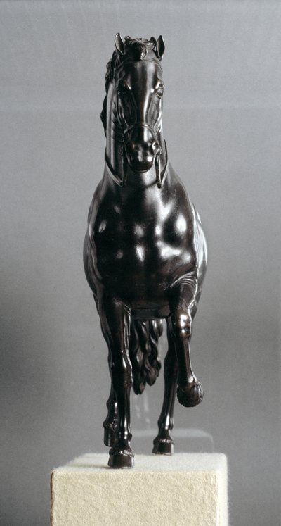 A Pacing Horse (cast bronze) by Antonio Susini