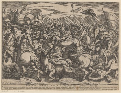 Battle Between the Greeks and the Amazons by Antonio Tempesta