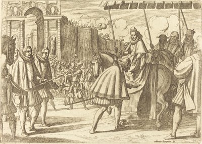 Triumphal Entry of Margaret of Austria by Antonio Tempesta