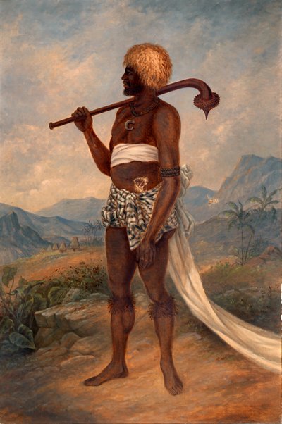 Fijian Man by Antonio Zeno Shindler