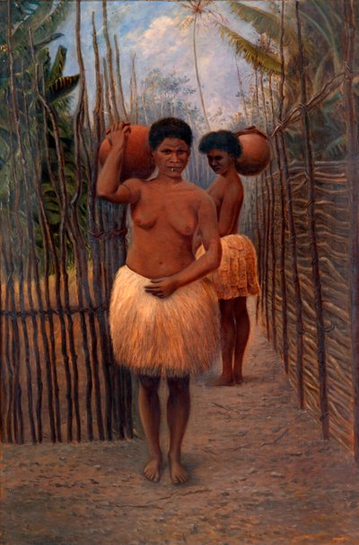 Papuan Women by Antonio Zeno Shindler
