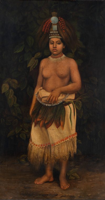 Samoan Woman, ca. 1885-1899 by Antonio Zeno Shindler