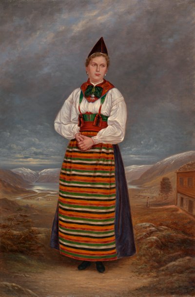 Swedish Lady by Antonio Zeno Shindler