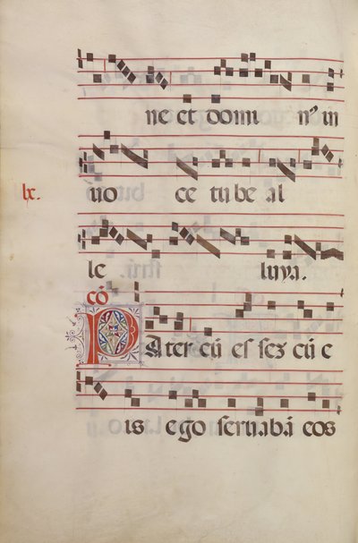 Decorated Initial P by Antonio da Monza