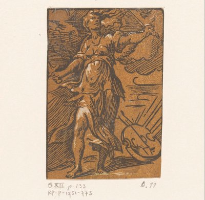 Choleric Temperament by Antonio da Trento (possibly)