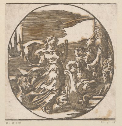 Circe Drinking by Antonio da Trento (possibly)