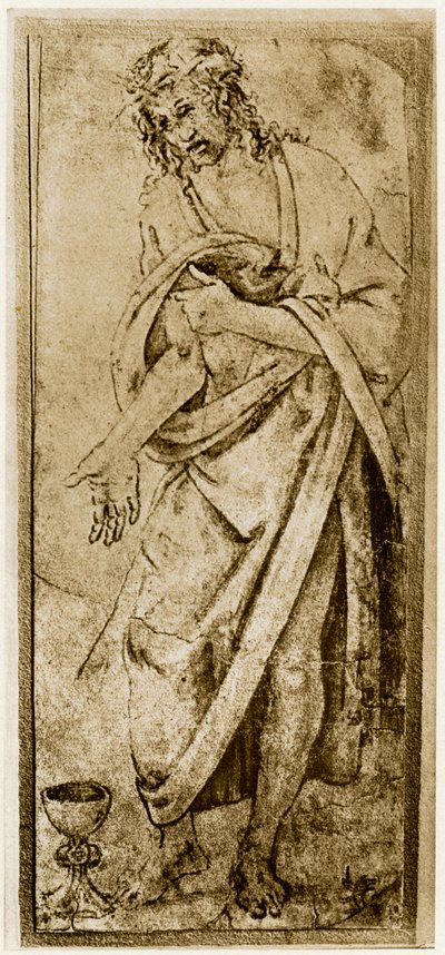 Christ and the Chalice by Antonio Pollaiuolo