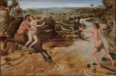Hercules and Deianira by Antonio Pollaiuolo