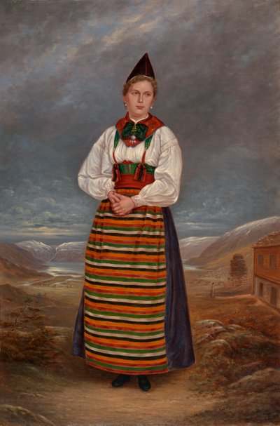 Swedish Lady by Antonion Zeno Shindler