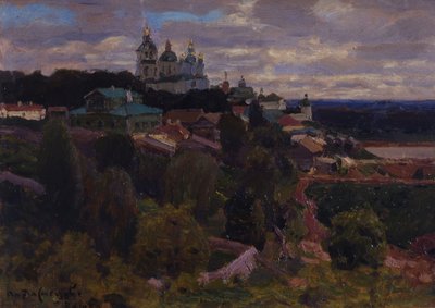 Cathedral in Vyatka by Apollinari Mikhailovich Vasnetsov