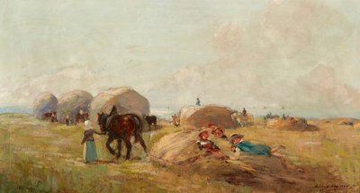 Haymaking by Archibald Kay