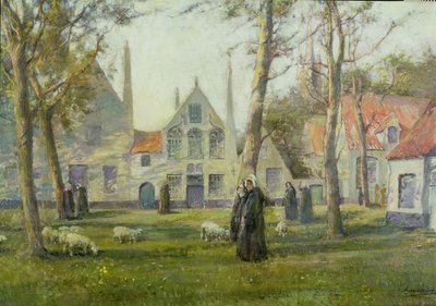 The Beguinage, Bruges by Archibald Kay
