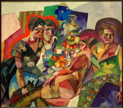 Women with Fruits by Aristarch Wassiljewitsch Lentulow