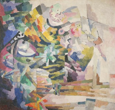 Kislovodsk landscape by Aristarkh Vasilievic Lentulov