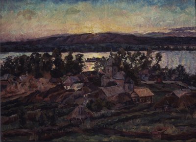 Sunset by Aristarkh Vasilievic Lentulov