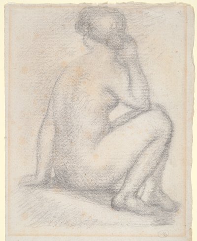 Female Nude, Seated by Aristide Maillol