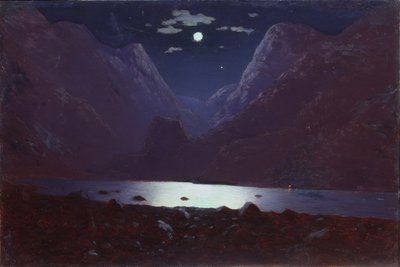 The Darial Gorge by Arkhip Ivanovich Kuindzhi