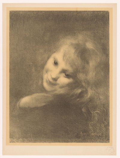 Smiling Girl by Armand Berton
