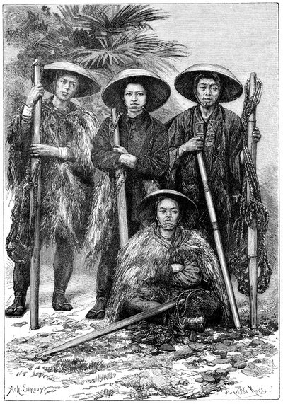 Japanese Peasants, 1895 by Armand Kohl