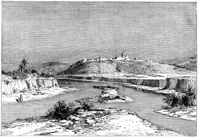 The Mejerda at Slugia, above Mejez-el-Bad by Armand Kohl