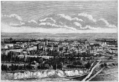 View of Blida, Algeria, c1890 by Armand Kohl