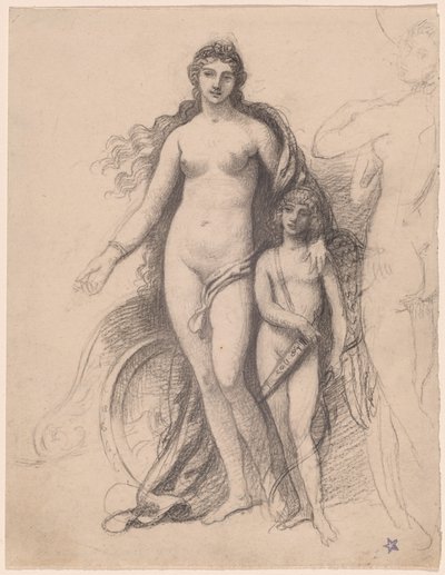 Venus and Cupid by Armand Point