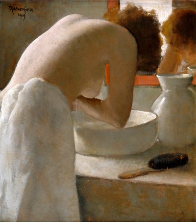 Woman Washing by Armand Rassenfosse