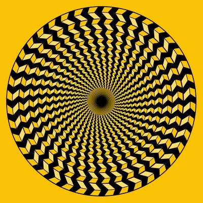 Spiral on Yellow by Armin Mumper