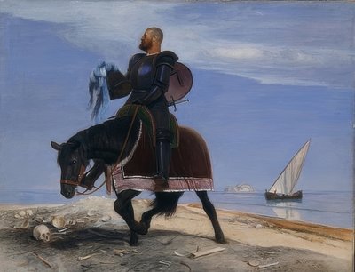 The Adventurer. 1882 by Arnold Böcklin