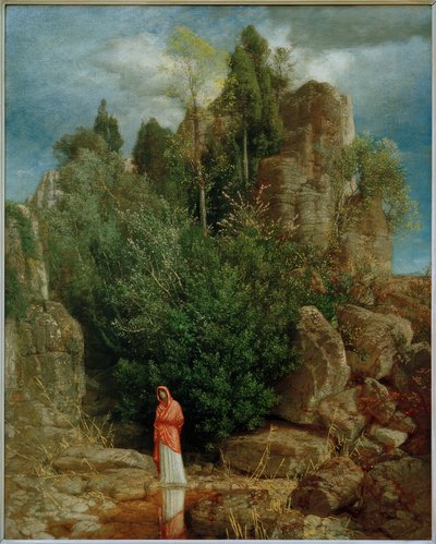 Solitude by Arnold Böcklin