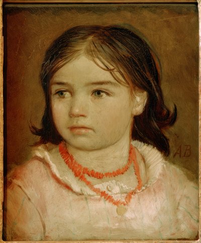 Portrait of the Daughter Lucia by Arnold Böcklin