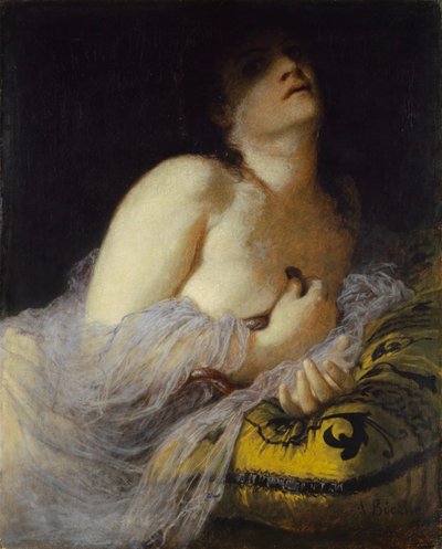 The Death of Cleopatra (first version) by Arnold Böcklin