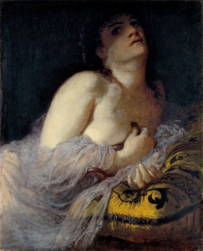 The Death of Cleopatra (first version) by Arnold Böcklin