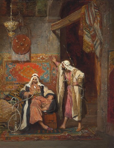 An Idle Conversation by Arnold Corrodi
