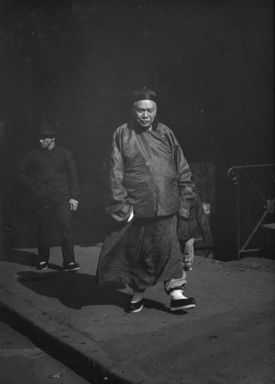 Merchant, Chinatown, San Francisco by Arnold Genthe