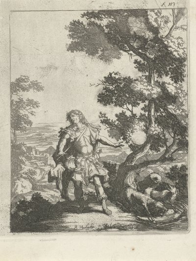 Warlord Commits Suicide by Arnold Houbraken