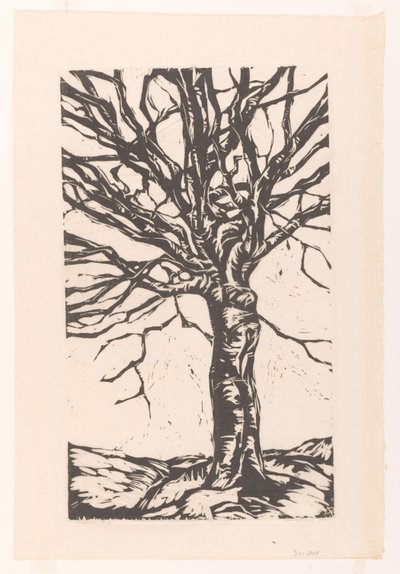 Bare Tree by Arnold Pijpers (signed by artist)