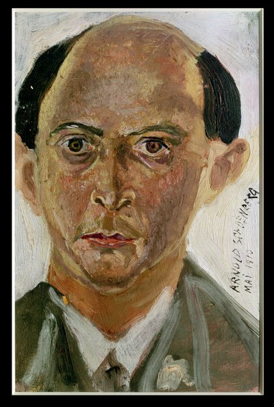 Self Portrait by Arnold Schoenberg