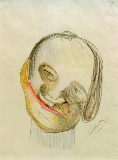 Caricature 8 by Arnold Schönberg