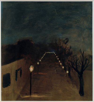 Night Street by Arnold Schönberg