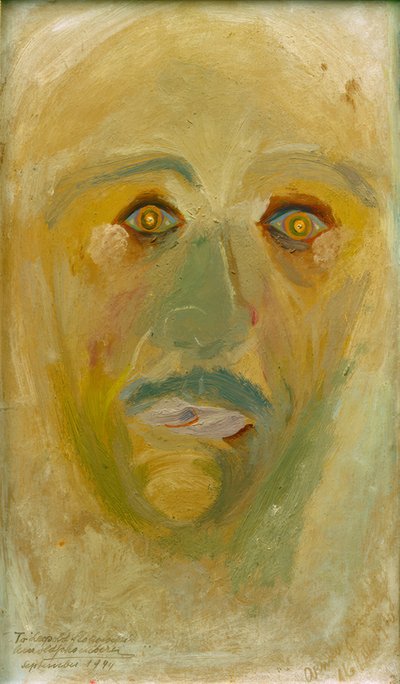 Self-Portrait (Vision) by Arnold Schönberg
