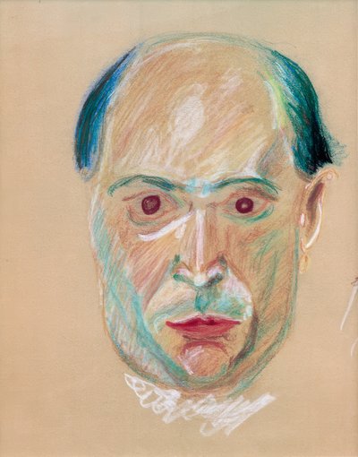 Self-Portrait by Arnold Schönberg