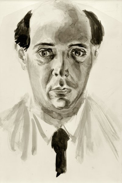 Self-Portrait by Arnold Schönberg
