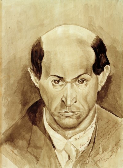 Self-Portrait by Arnold Schönberg