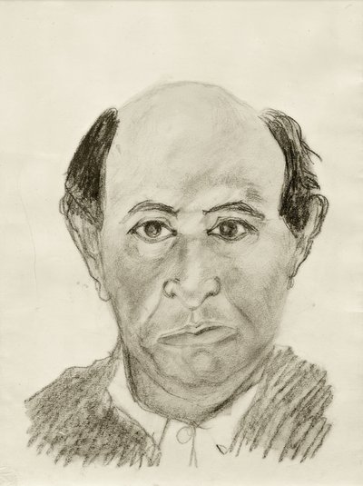 Self-Portrait by Arnold Schönberg