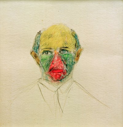 Self-Portrait by Arnold Schönberg