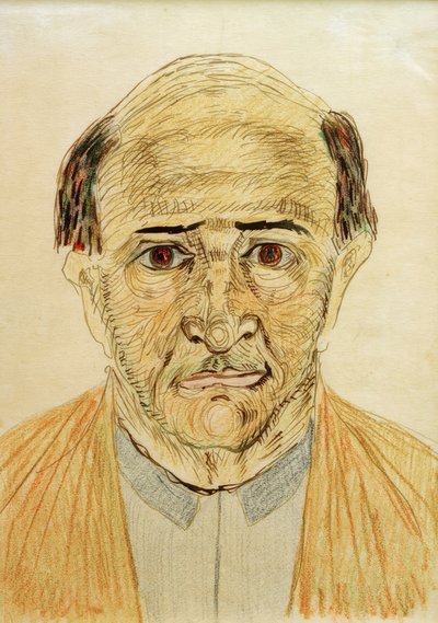 Self-Portrait by Arnold Schönberg